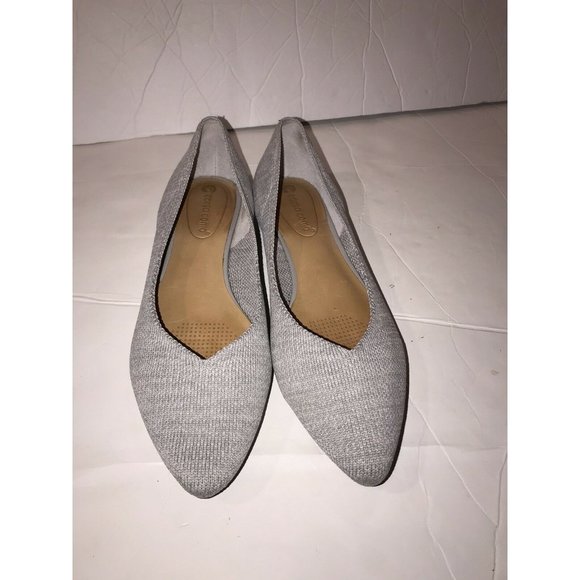 CC Corso Como Julia Knit Pointed Toe Flat Shoes Womens Size 8.5 Gray - Picture 5 of 11